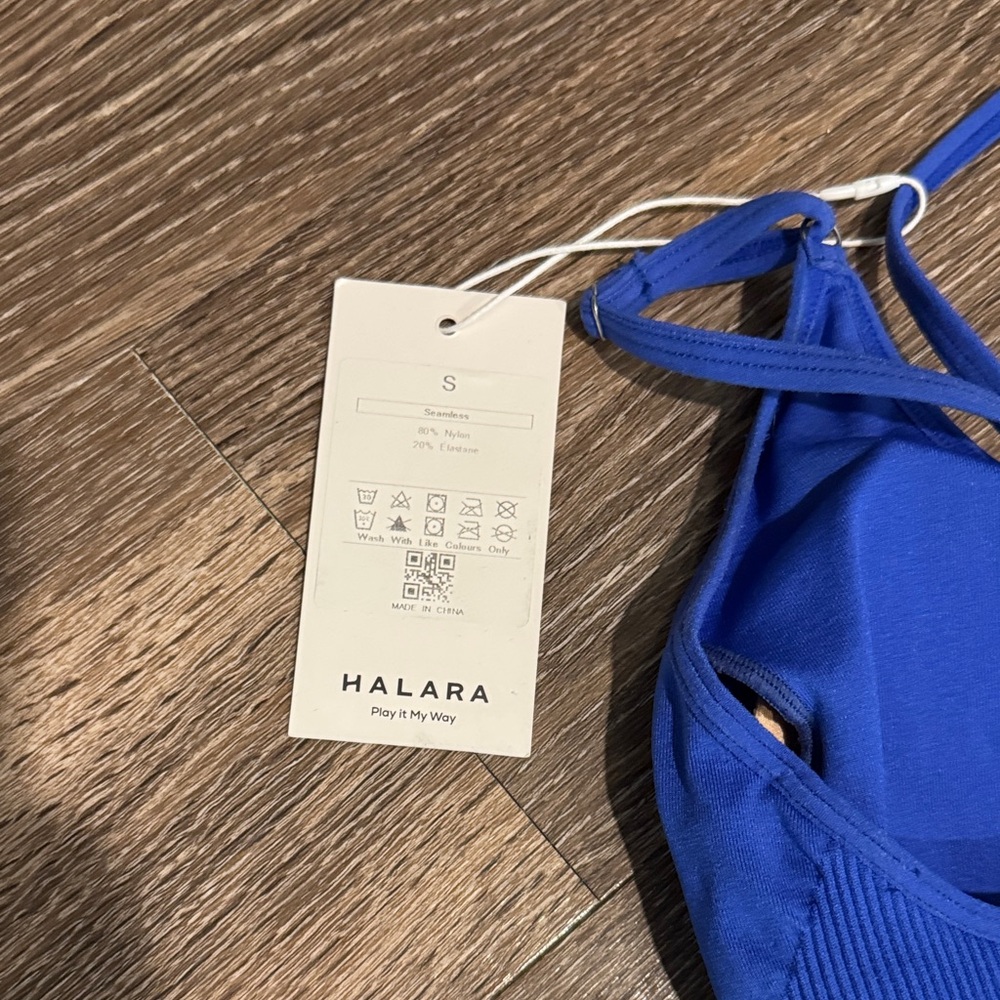 NEW Halara Women’s Blue One Piece Romper - Picture 2 of 4